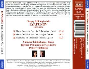 CD Russian Philharmonic Orchestra: Piano Concertos Nos. 1 and 2, Rhapsody On Ukrainian Themes