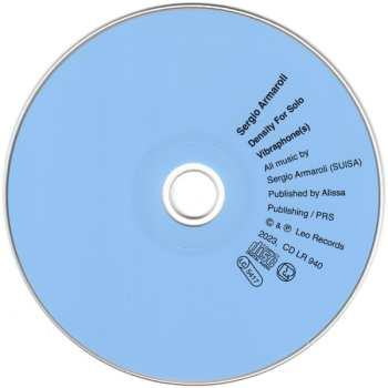 CD Sergio Armaroli: Density For Solo Vibraphone(s)