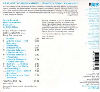 CD Sergio Armaroli: At Sotto Il Mare First Visit