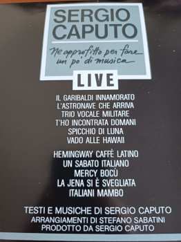LP Sergio Caputo: Ne approfitto per fare un po' di musica LTD | CLR
