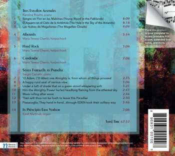 CD Sergio Cervetti: Keyboard³ (Works For Piano, Harpsichord & Organ)