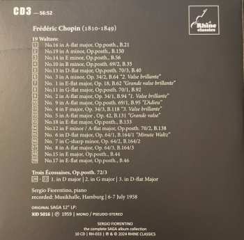 10CD/Dobozkészlet Sergio Fiorentino: The Complete Saga Collection