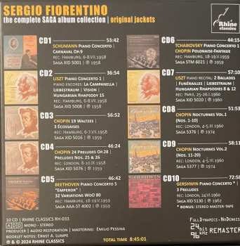 10CD/Dobozkészlet Sergio Fiorentino: The Complete Saga Collection