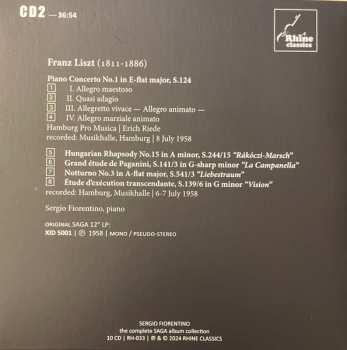 10CD/Dobozkészlet Sergio Fiorentino: The Complete Saga Collection