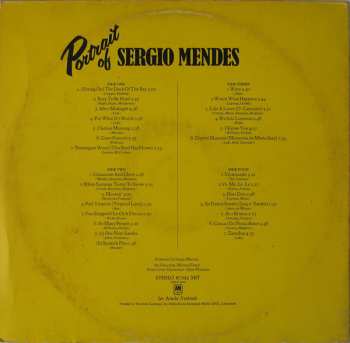 2LP Sérgio Mendes: Portrait Of Sergio Mendes