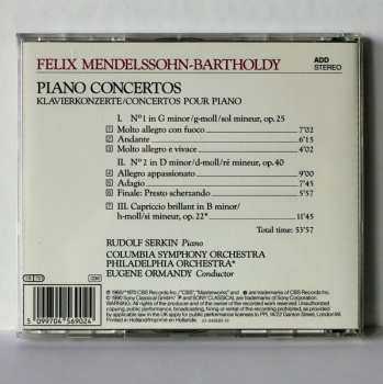 CD Columbia Symphony Orchestra: Concerto No. 1 In G Minor / Concerto No. 2 In D Minor