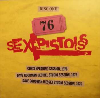 4CD/Dobozkészlet Sex Pistols: 76-77 LTD