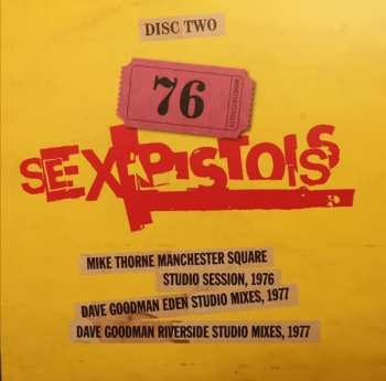 4CD/Dobozkészlet Sex Pistols: 76-77 LTD