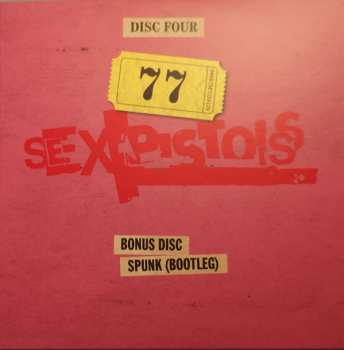 4CD/Dobozkészlet Sex Pistols: 76-77 LTD