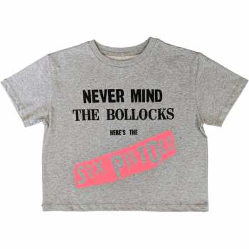 Merch Sex Pistols: Női Crop Top Never Mind The Bol.....s Original Album