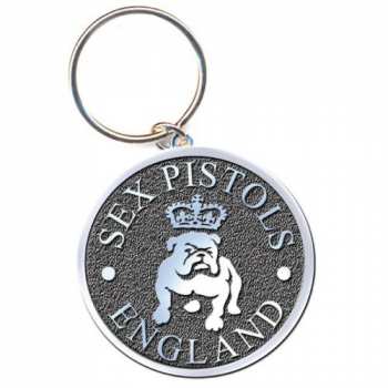 Merch Sex Pistols: Kulcstartó Bull Dog 