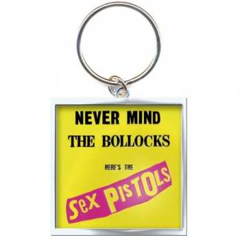 Merch Sex Pistols: Kulcstartó Never Mind The Bollocks 