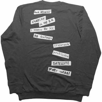 Merch Sex Pistols: The Sex Pistols Unisex Long Sleeve T-shirt: 100 Club (back Print) (small) S