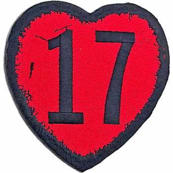 Merch Sex Pistols: Felvarró 17 Heart