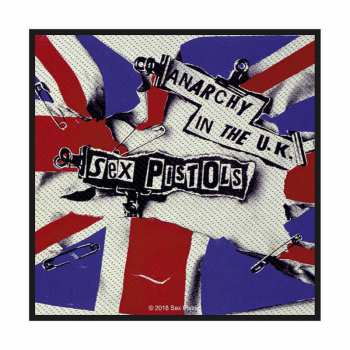 Merch Sex Pistols: Felvarró Anarchy In The Uk 
