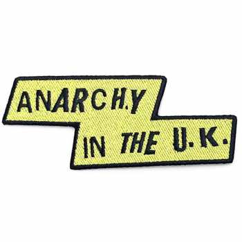 Merch Sex Pistols: Felvarró Anarchy