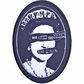 Merch Sex Pistols: Nášivka God Save The Queen