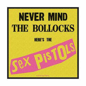 Merch Sex Pistols: Felvarró Nevermind The Bollocks 