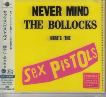 CD Sex Pistols: Never Mind The Bollocks Here's The Sex Pistols LTD