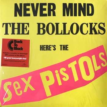 LP Sex Pistols: Never Mind The Bollocks Here's The Sex Pistols