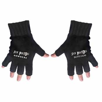Merch Sex Pistols: Kesztyű Nowhere & Boredom