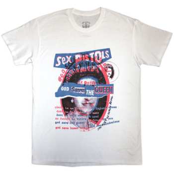Merch Sex Pistols: Póló God Save The Queen Overlay