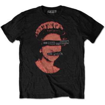 Merch Sex Pistols: Póló God Save The Queen 