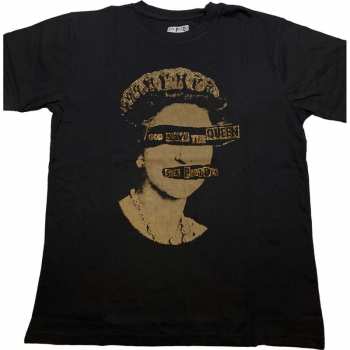 Merch Sex Pistols: Tričko God Save The Queen  S