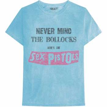 Merch Sex Pistols: Póló Never Mind The Bollocks Distressed