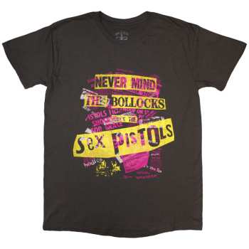 Merch Sex Pistols: Póló Nmtb Text Overlay