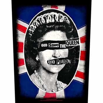 Merch Sex Pistols: Hátfelvarró God Save The Queen