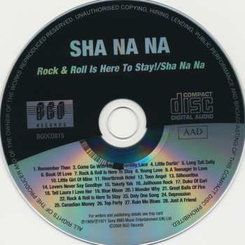 CD Sha Na Na: Rock & Roll Is Here To Stay! / Sha Na Na