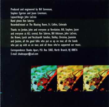 CD Shades Apart: Seeing Things