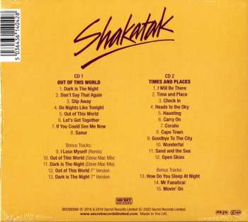 2CD Shakatak: Out Of This World / Times And Places