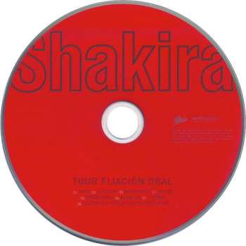 CD/DVD Shakira: Tour Fijacion Oral