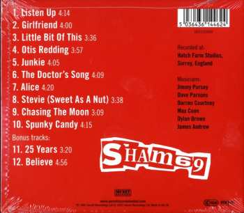 CD Sham 69: Soapy Water And Mr Marmalade