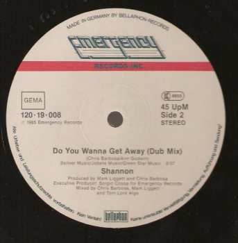 LP Shannon: Do You Wanna Get Away