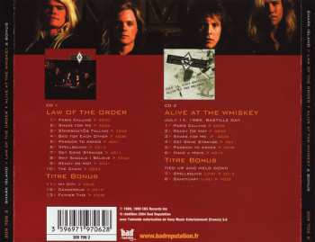2CD Shark Island: Law Of The Order + Alive At The Whiskey