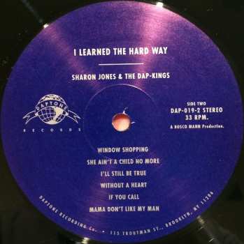 LP Sharon Jones & The Dap-Kings: I Learned The Hard Way