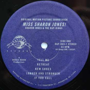 2LP Sharon Jones & The Dap-Kings: Miss Sharon Jones! (Original Motion Picture Soundtrack)