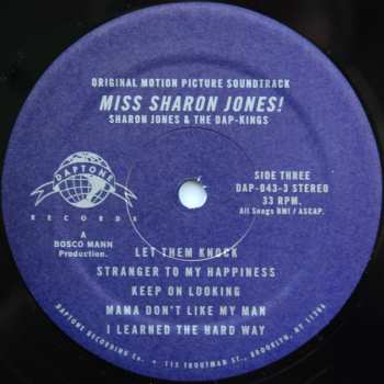 2LP Sharon Jones & The Dap-Kings: Miss Sharon Jones! (Original Motion Picture Soundtrack)
