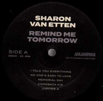 LP Sharon Van Etten: Remind Me Tomorrow