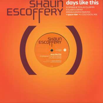 LP Shaun Escoffery: Days Like This