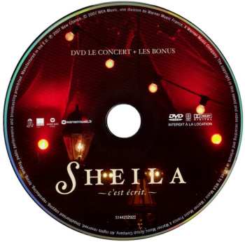 CD/DVD Sheila: C'est Écrit