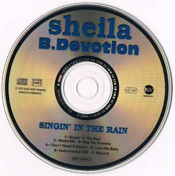 CD Sheila & B. Devotion: Love Me Baby Including Singin' In The Rain
