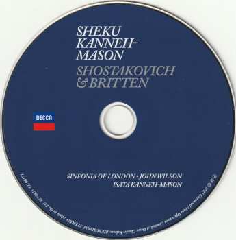 CD Dmitri Shostakovich: Shostakovich & Britten