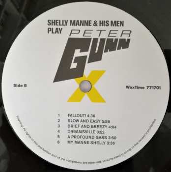 LP Shelly Manne & His Men: Play Peter Gunn LTD