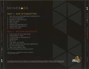 CD Shineback: Rise Up Forgotten, Return Destroyed