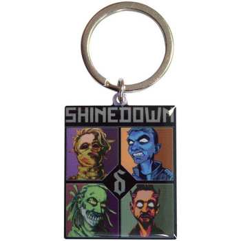 Merch Shinedown: Kulcstartó Monsters