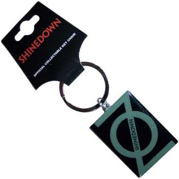 Merch Shinedown: Kulcstartó Planet Zero Logo Shinedown